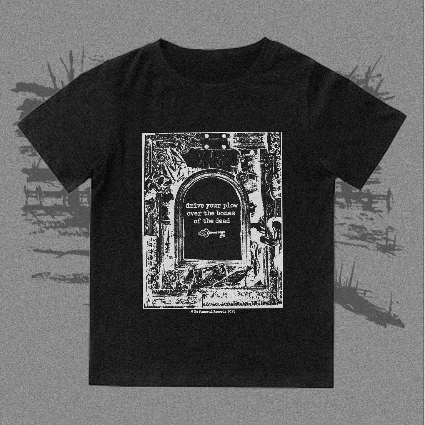 drive your plow over the bones of the dead - Lock - T-Shirt