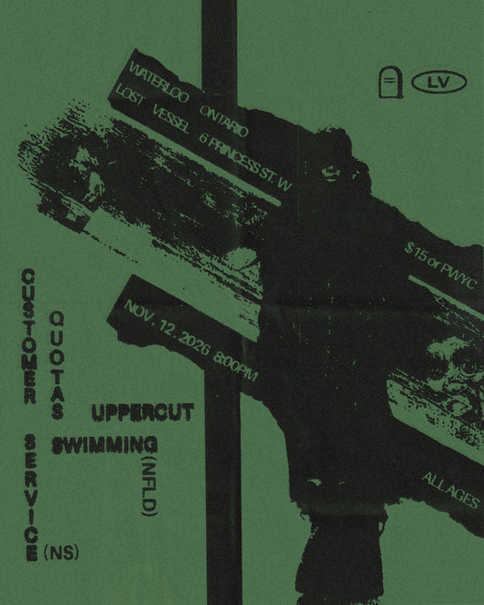 Customer Service, Swimming, Quotas, Uppercut - Waterloo - Nov 12 2026 - Ticket